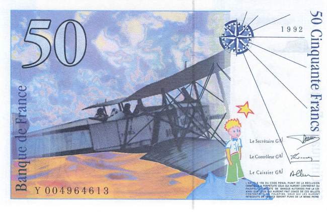 50 Francs 1992